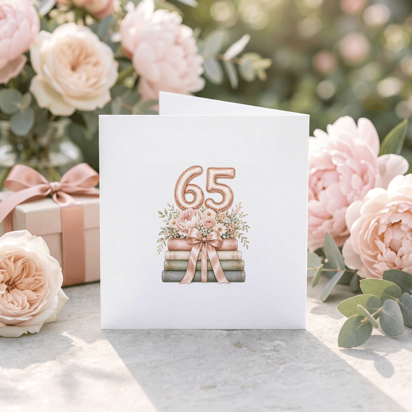 65th Birthday Card for Sister | Personalized Book Lover Gift - Pretty Gifted