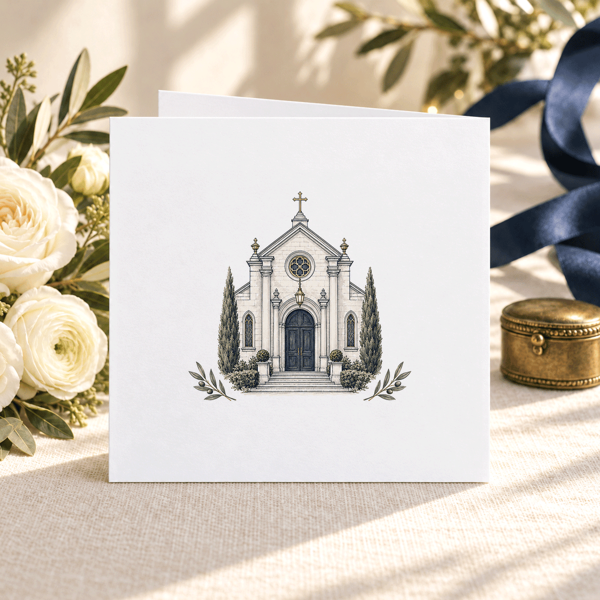 Personalized Wedding Card for Sister and Brother-in-Law