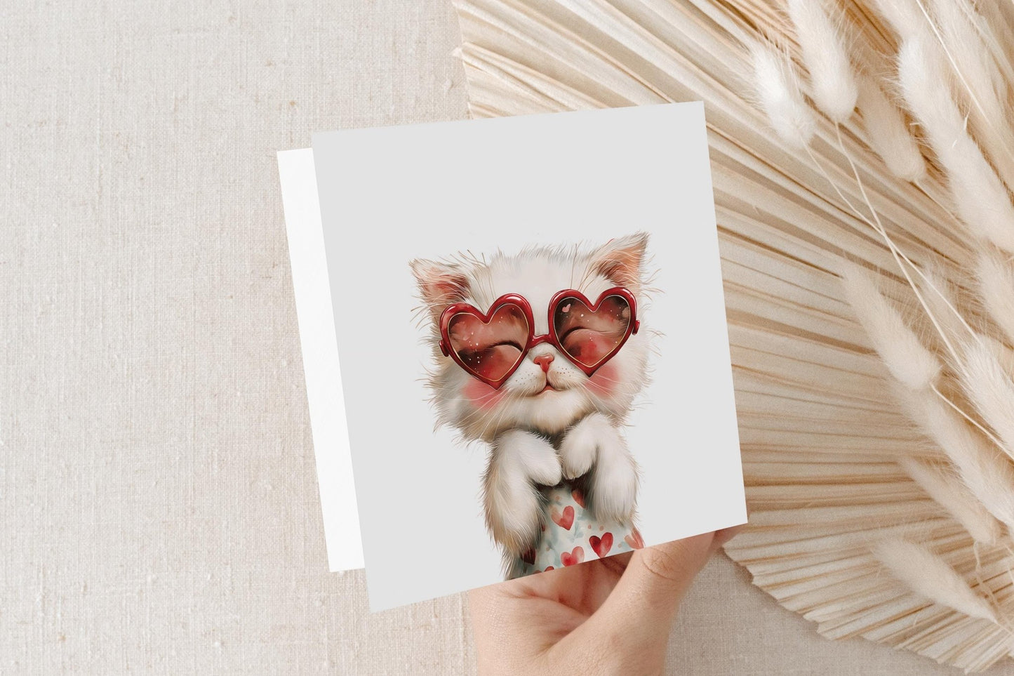 Cat Mom Mother's Day Card, Purrfect Cat Mom Funny Gift - Pretty Gifted