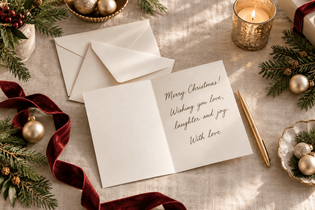 100 Merry Christmas Wishes and Short Card Messages for Everyone - Pretty Gifted