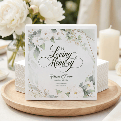 "In Loving Memory" card for Emma Brown, Jan 1945 - Sep 2024.