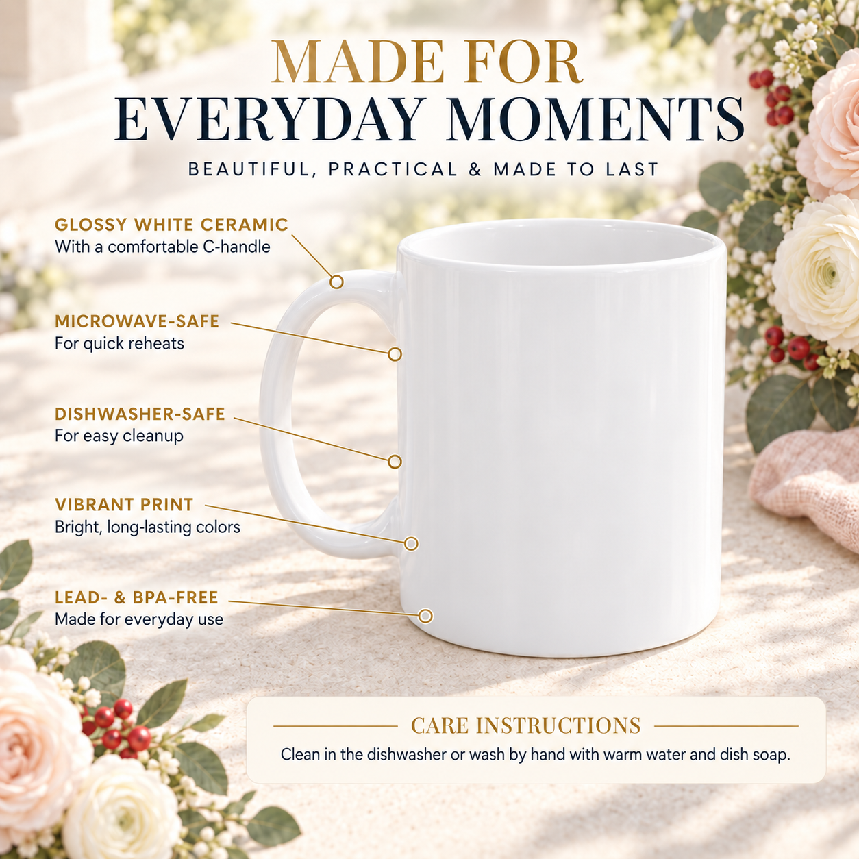 Brunette & Blonde Unbreakable Bond Personalized Mug