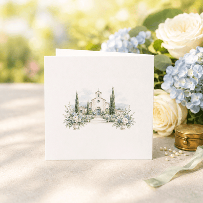 Personalized Granddaughter and Groom Wedding Card