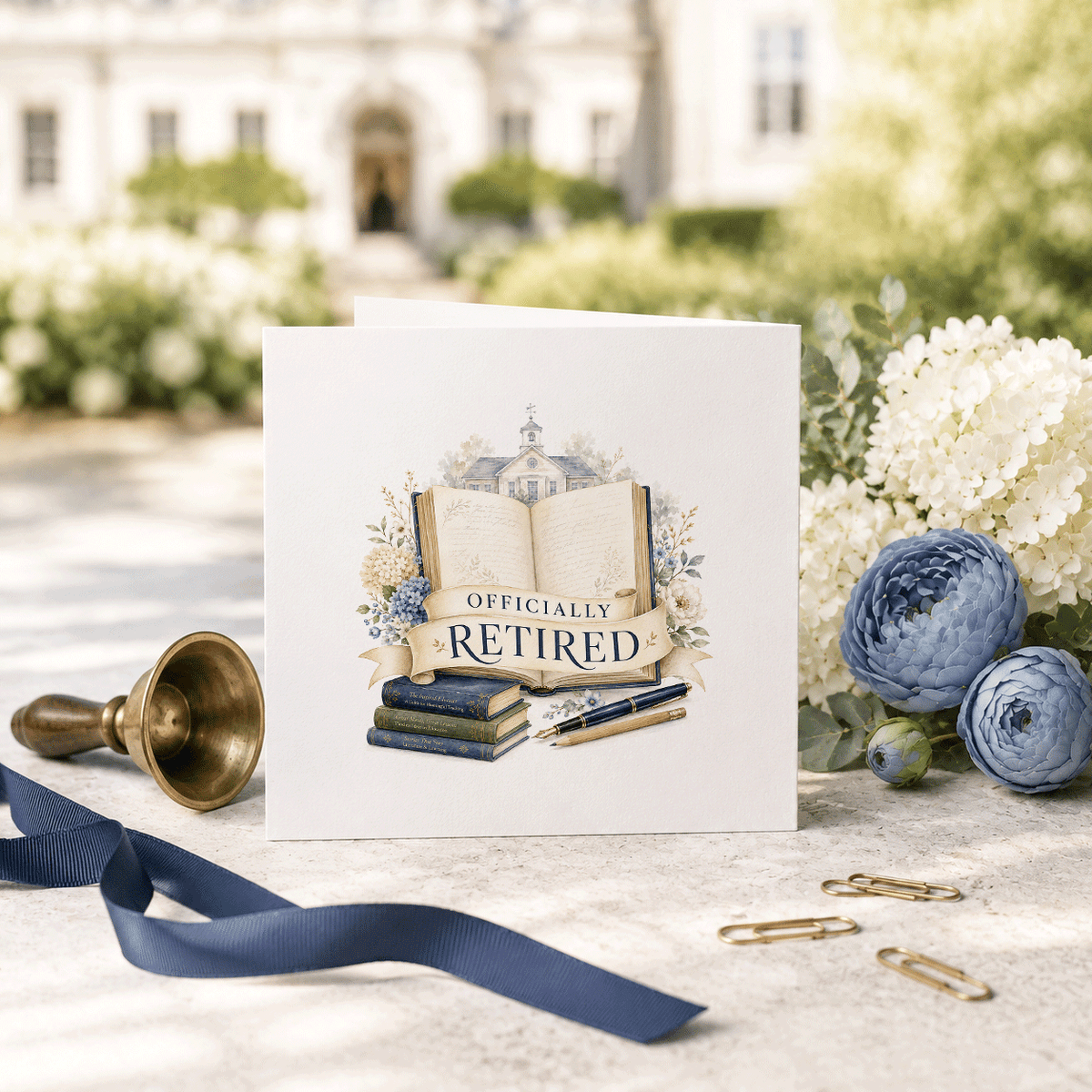 Personalized Teacher Retirement Next Chapter Card