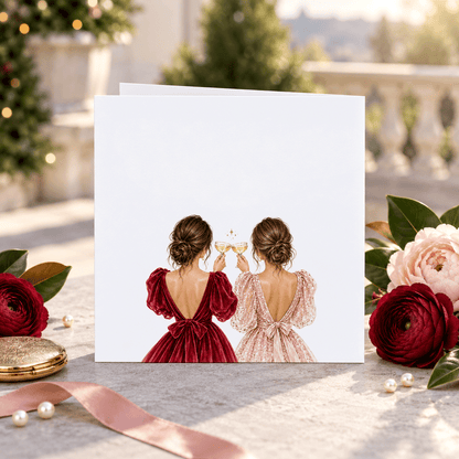 My Amazing Bestie · Personalized Friendship Christmas Card