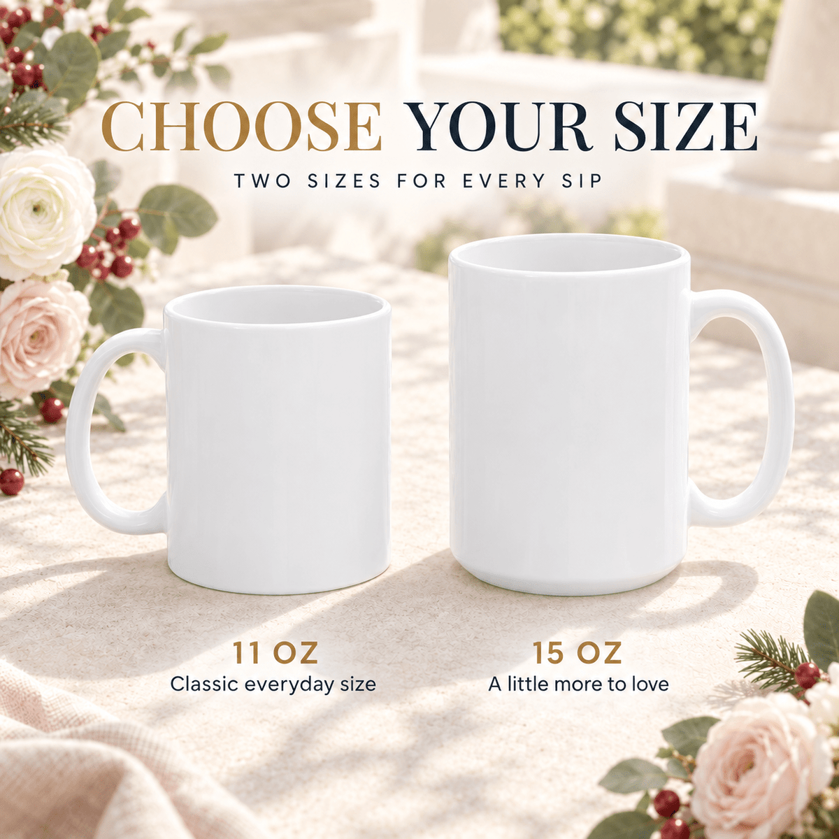 Brunette & Blonde Unbreakable Bond Personalized Mug - Pretty Gifted