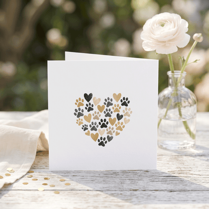 Cat Mom Birthday Card | Personalized From the Cat Custom Pet Name - Pretty Gifted