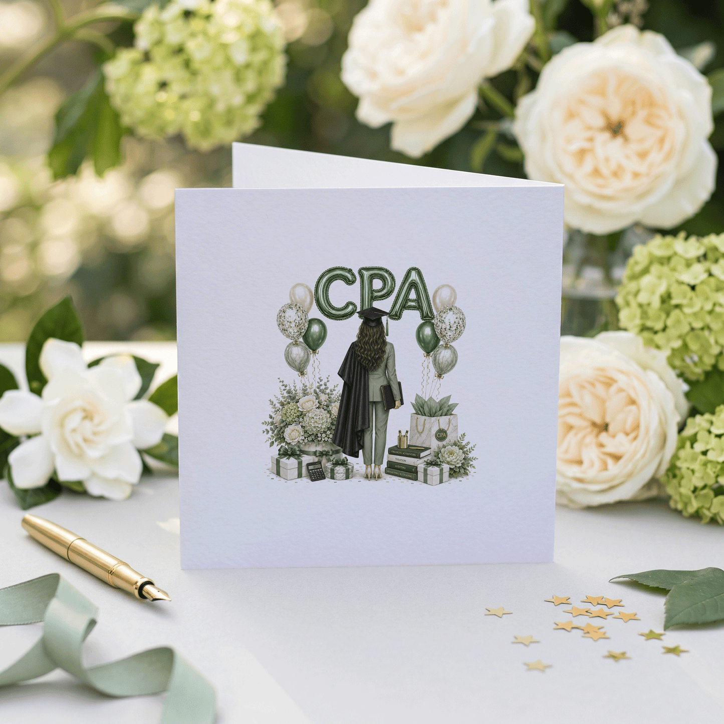 CPA Card, Personalized Gift for Newly Licensed Accountant - Pretty Gifted