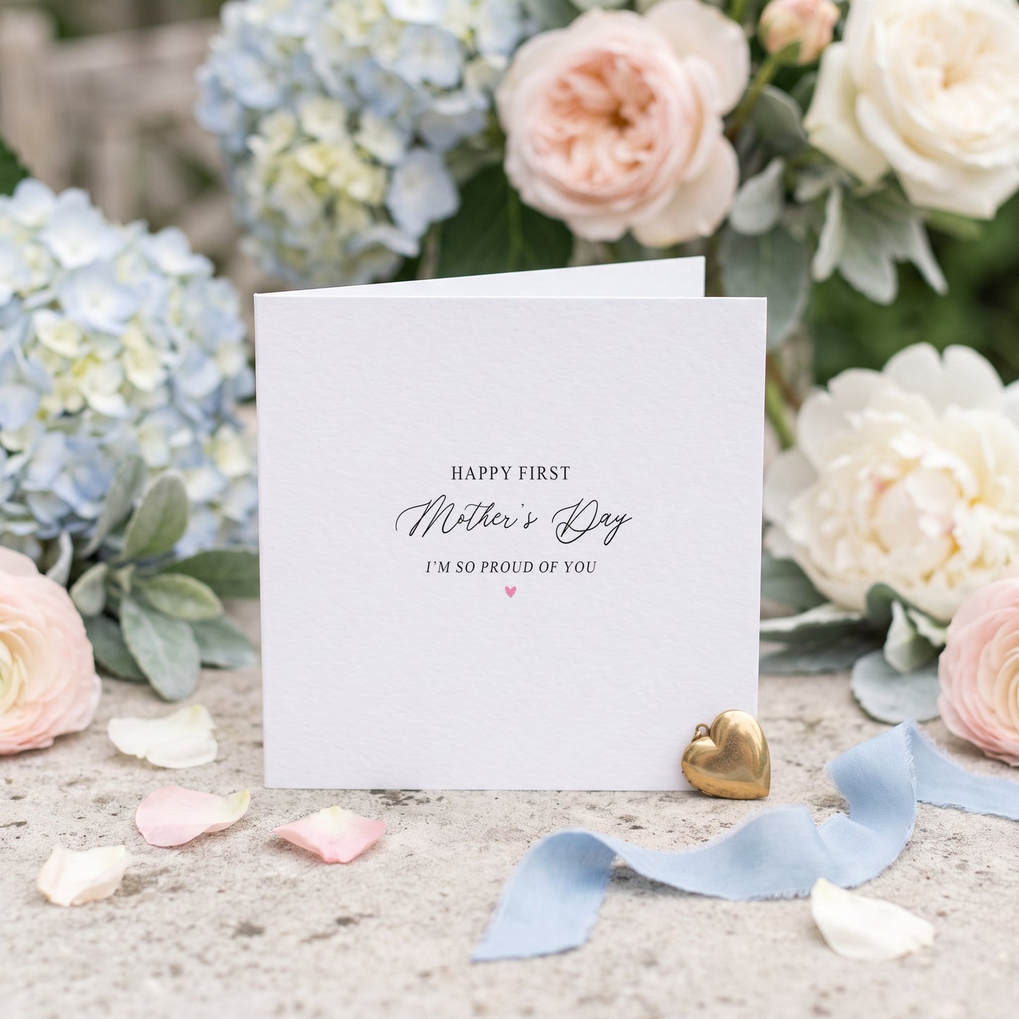 Minimalist First Mother’s Day I’m So Proud of You Card - Pretty Gifted