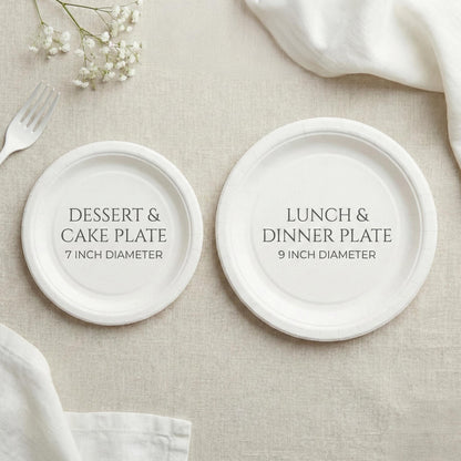 Personalized 75th Birthday Plates – Floral Gold Geometric Design - Pretty Gifted