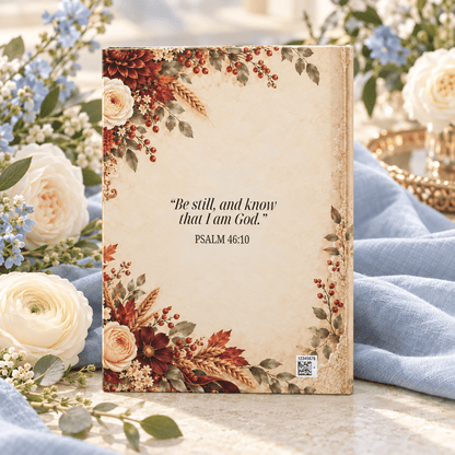 Personalized Prayer Journal for Her, Vintage Florals - Pretty Gifted