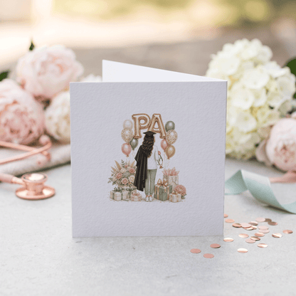 Physician Assistant Graduation Card | Personalized PA-C Gift - Pretty Gifted