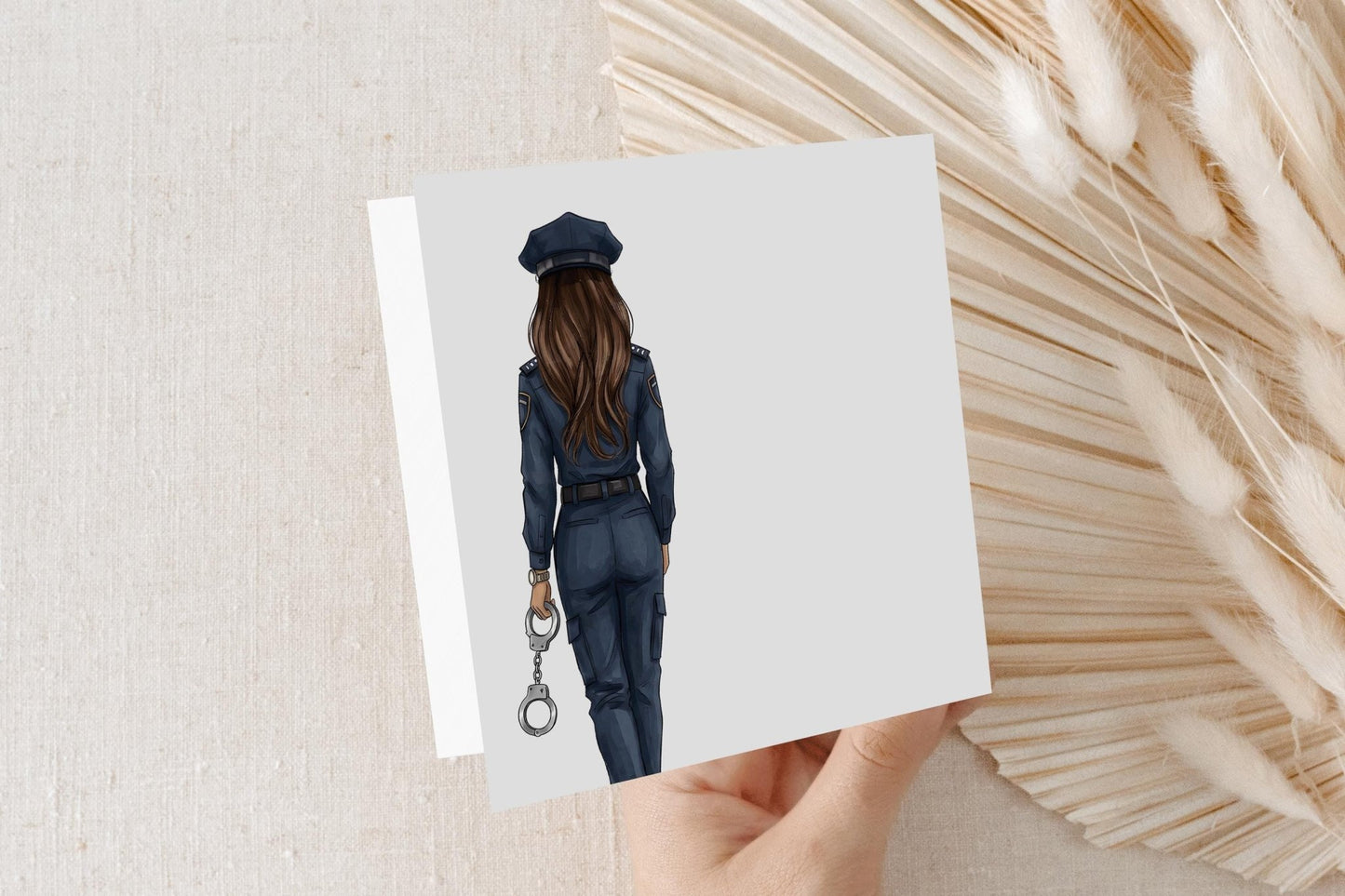 Police Academy Graduation Card, Personalized Officer Gift - Pretty Gifted